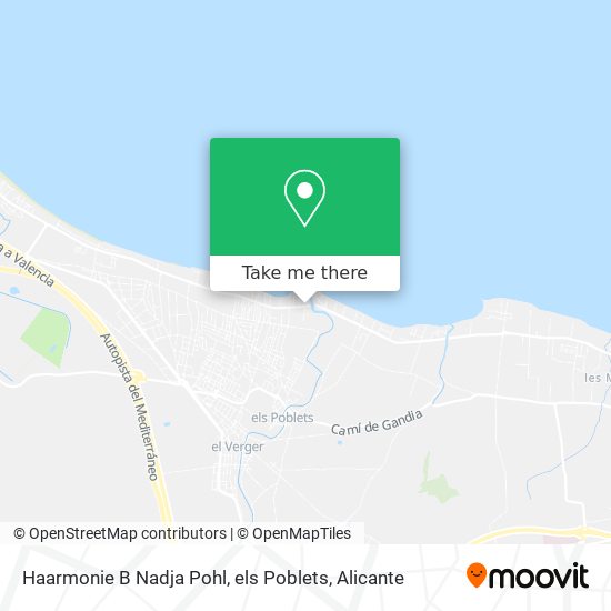 Haarmonie B Nadja Pohl, els Poblets map