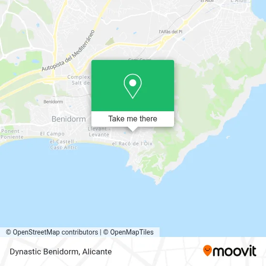 Dynastic Benidorm map
