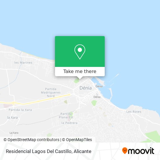 Residencial Lagos Del Castillo map
