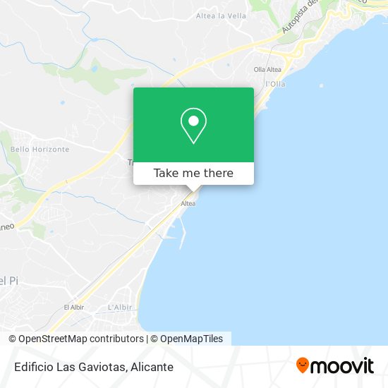 Edificio Las Gaviotas map