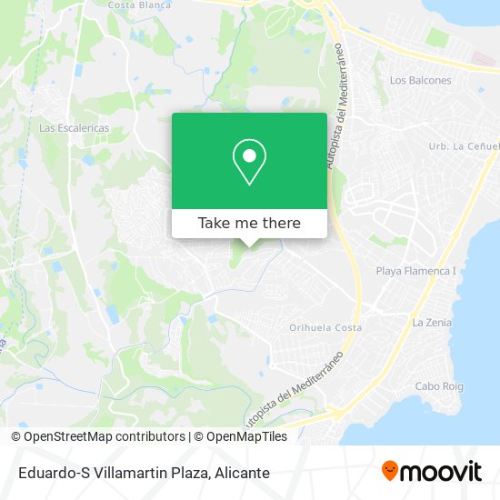 Eduardo-S Villamartin Plaza map
