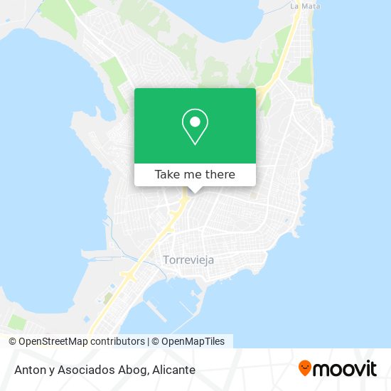 Anton y Asociados Abog map