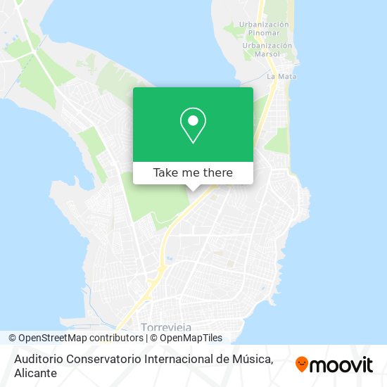 Auditorio Conservatorio Internacional de Música map