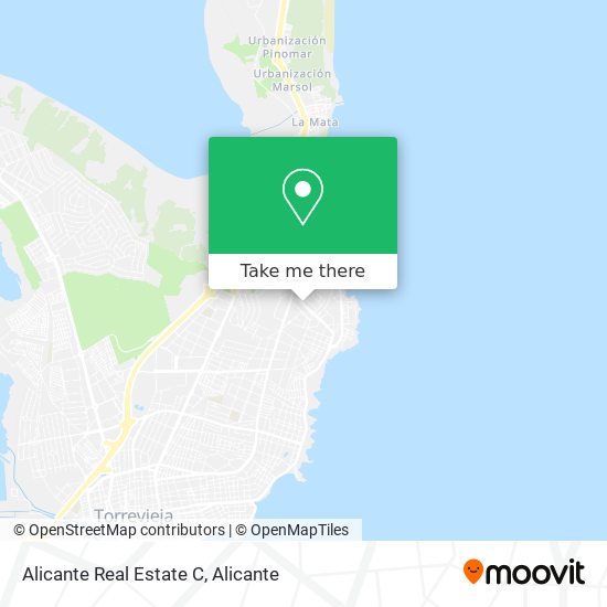 Alicante Real Estate C map