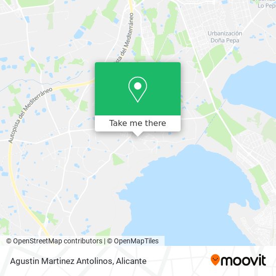 Agustin Martinez Antolinos map