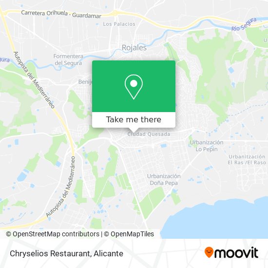 Chryselios Restaurant map