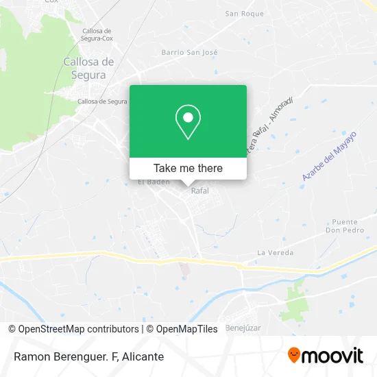 Ramon Berenguer. F map