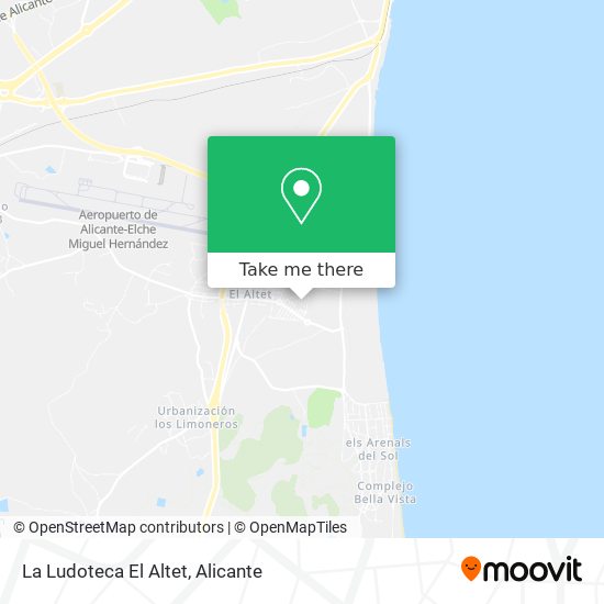 La Ludoteca El Altet map