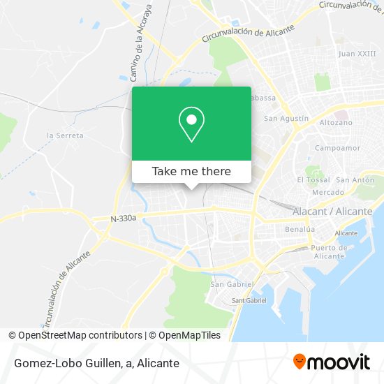 Gomez-Lobo Guillen, a map