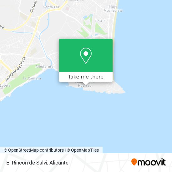 El Rincón de Salvi map
