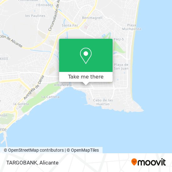 mapa TARGOBANK