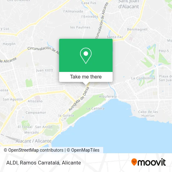 ALDI, Ramos Carratalá map