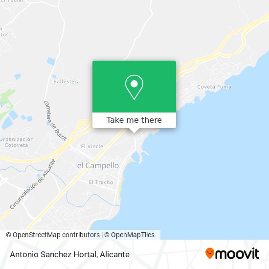 Antonio Sanchez Hortal map