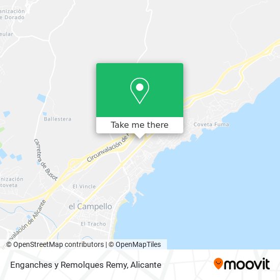 Enganches y Remolques Remy map