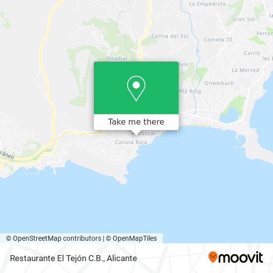 Restaurante El Tejón C.B. map