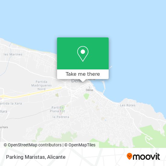 Parking Maristas map