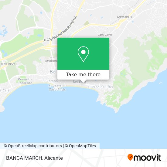 BANCA MARCH map