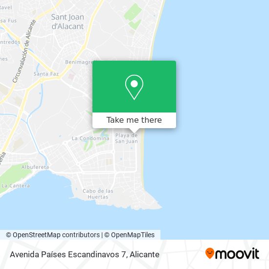Avenida Países Escandinavos 7 map