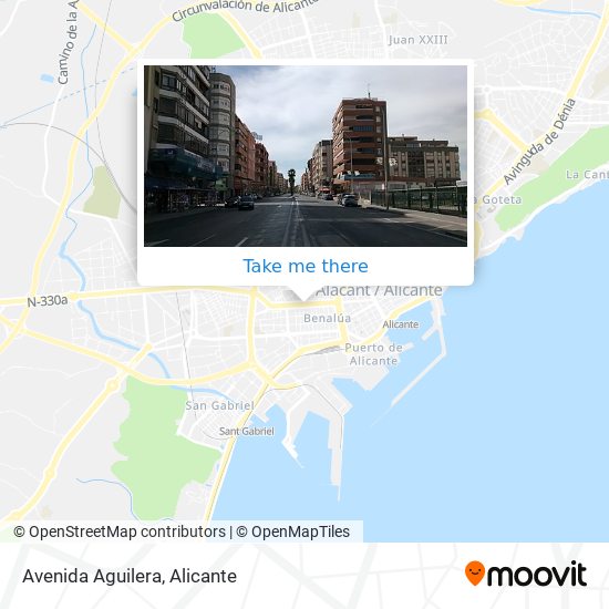 Avenida Aguilera map