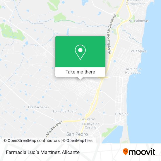 Farmacia Lucía Martínez map