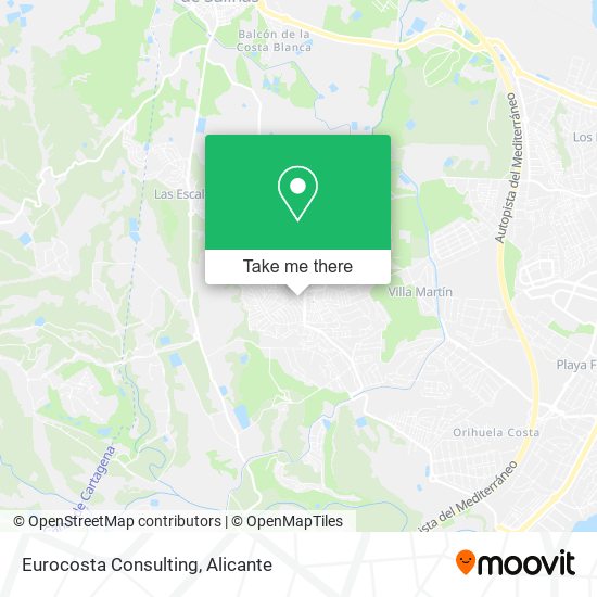 Eurocosta Consulting map
