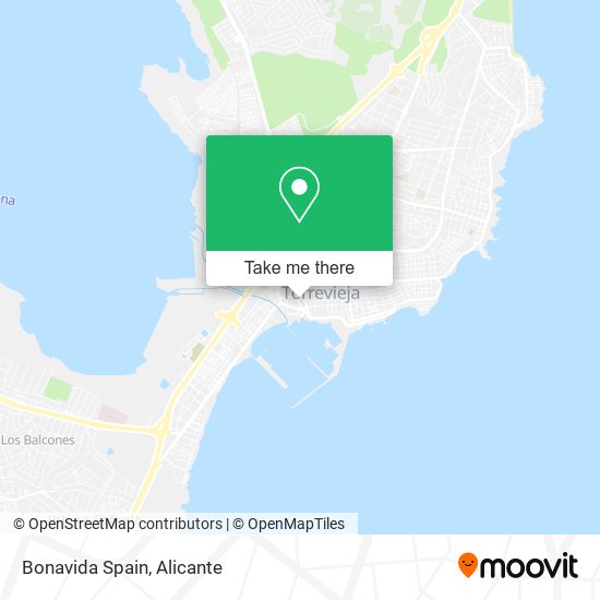 Bonavida Spain map