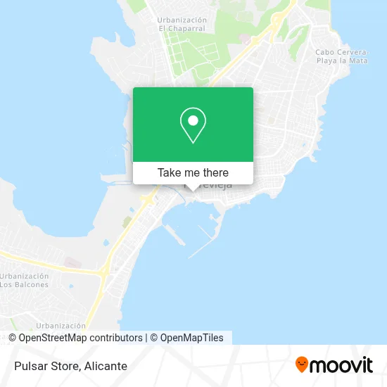 Pulsar Store map