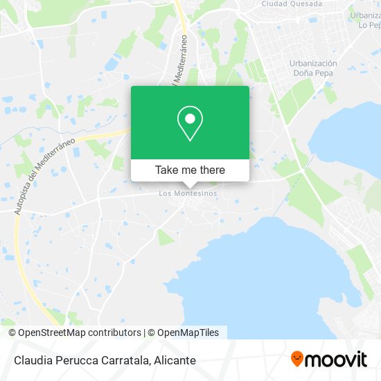 Claudia Perucca Carratala map