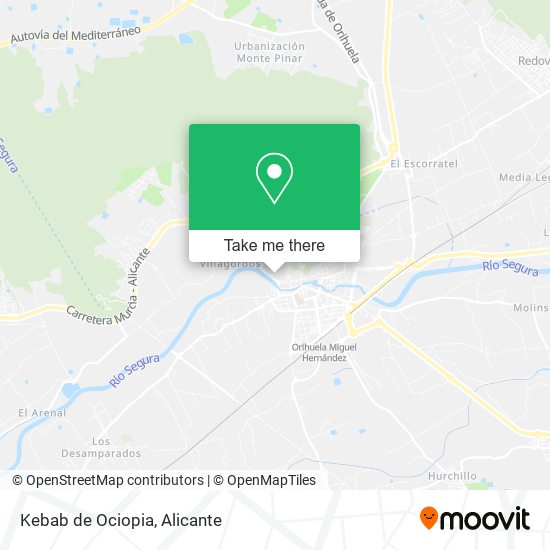 Kebab de Ociopia map