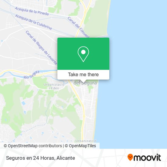 Seguros en 24 Horas map