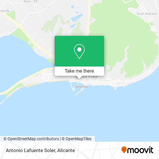 Antonio Lafuente Soler map