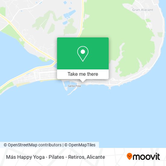 Más Happy Yoga - Pilates - Retiros map
