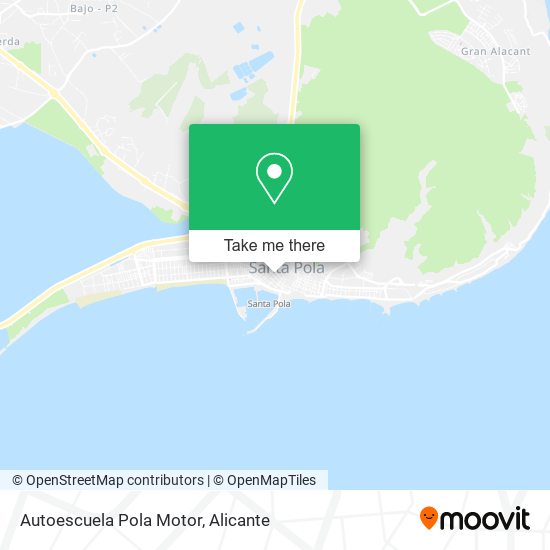Autoescuela Pola Motor map