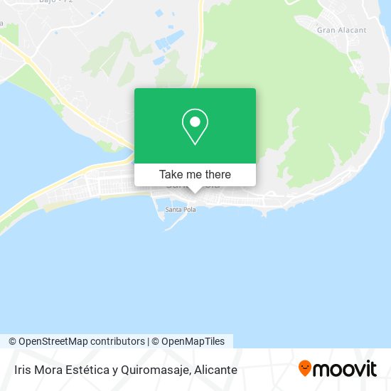 Iris Mora Estética y Quiromasaje map