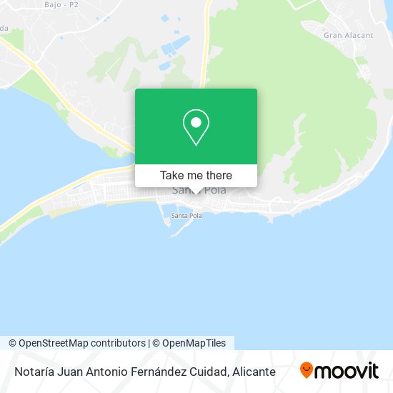 Notaría Juan Antonio Fernández Cuidad map