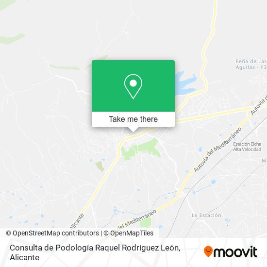 Consulta de Podología Raquel Rodríguez León map