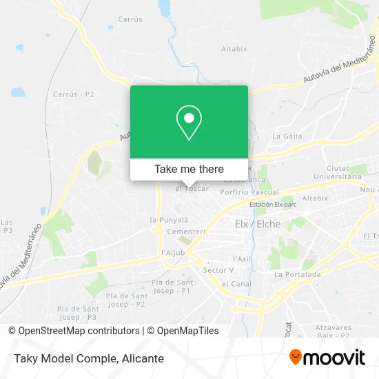 Taky Model Comple map