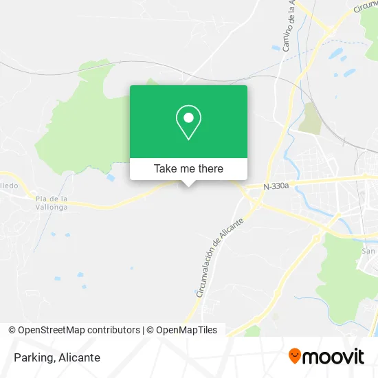 Parking map