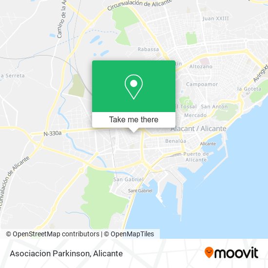 Asociacion Parkinson map
