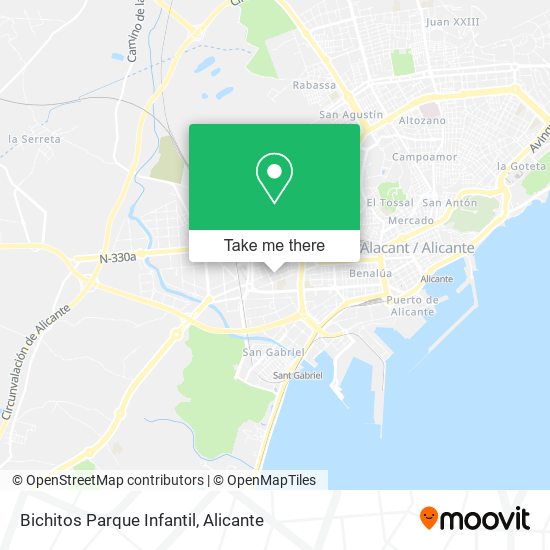 Bichitos Parque Infantil map