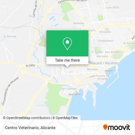 Centro Veterinario map