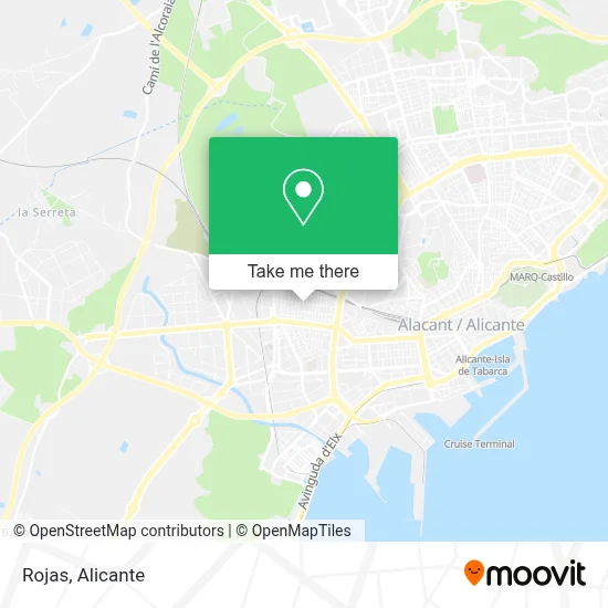 Rojas map