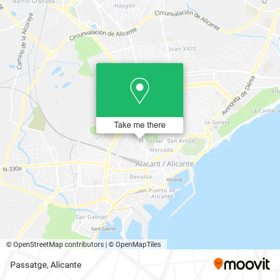 Passatge map