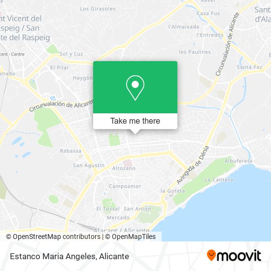 Estanco Maria Angeles map