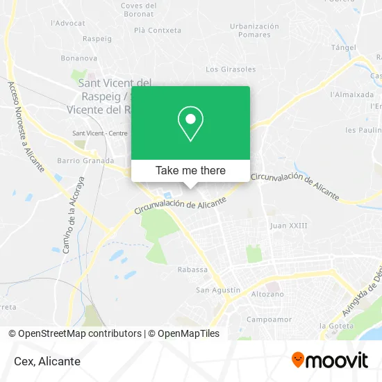 Cex map