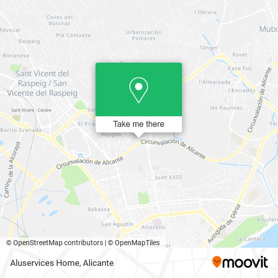 Aluservices Home map