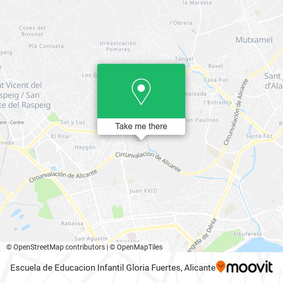 Escuela de Educacion Infantil Gloria Fuertes map