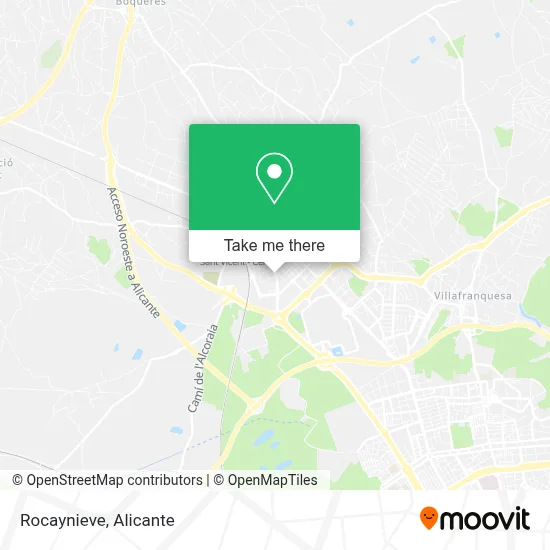 Rocaynieve map