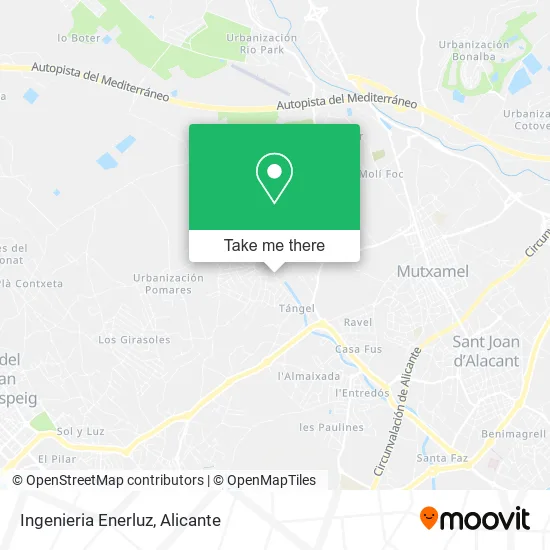 Ingenieria Enerluz map