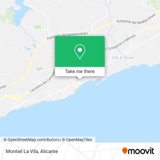 mapa Montiel La Vila